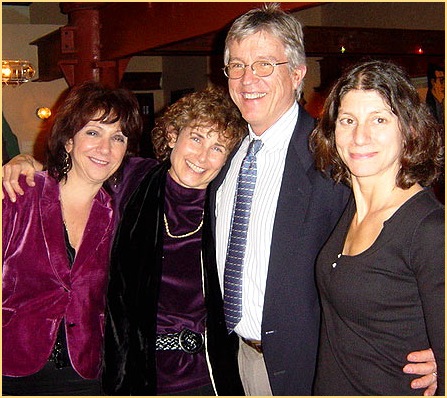 Perri with her husband Wendell and friends Kim & Eve.